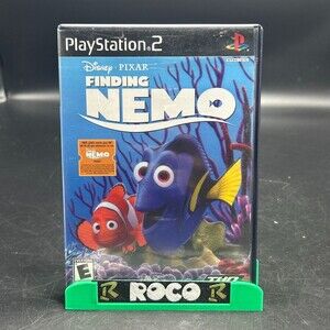 Finding Nemo Disney Pixar PS2 THQ (PlayStation 2, 2003) Complete W/ Manual